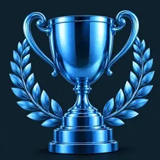 Gold trophy cup — A Big Candy